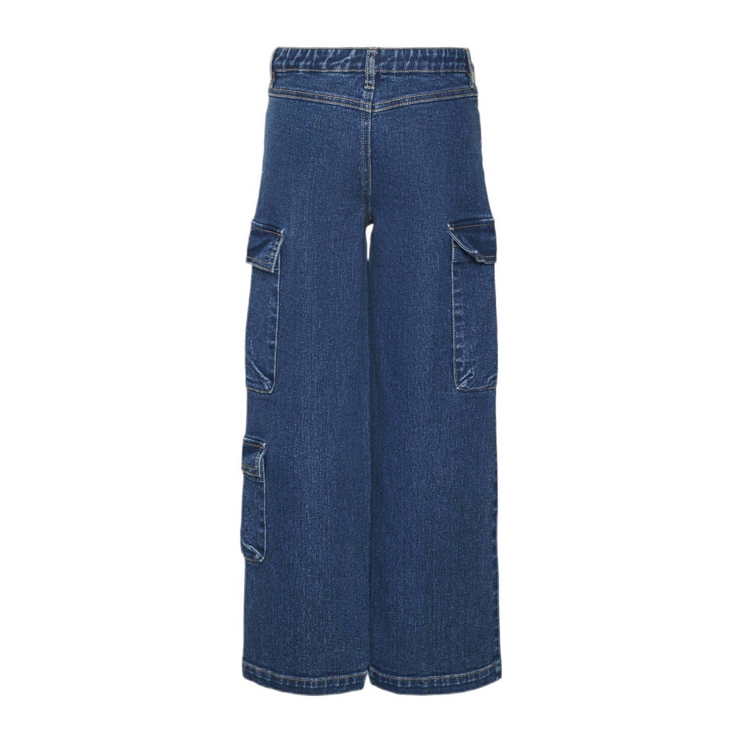 VERO MODA GIRL straight fit jeans VMDAISY medium blue denim