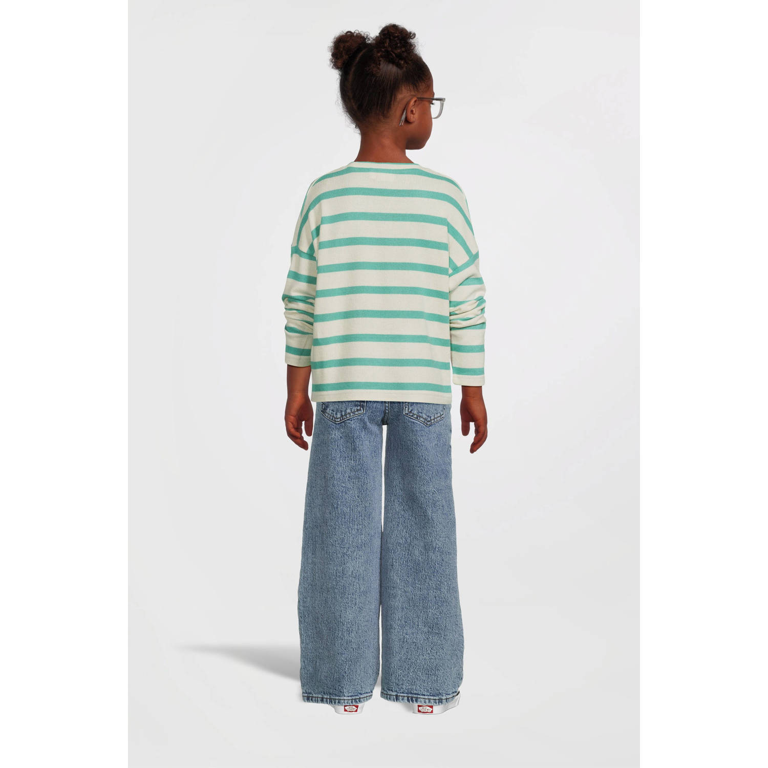 NAME IT KIDS gebreide trui groen
