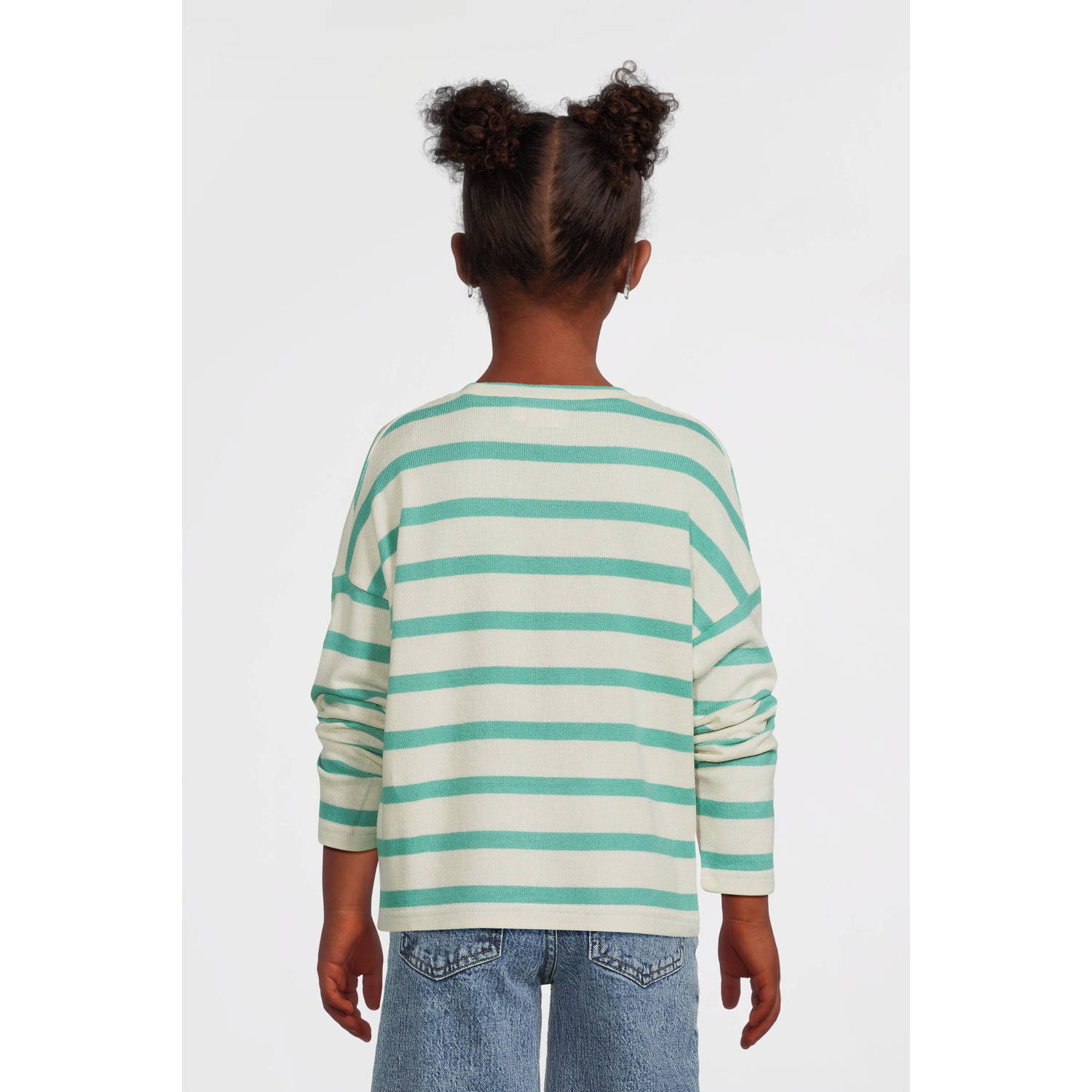 NAME IT KIDS gebreide trui groen