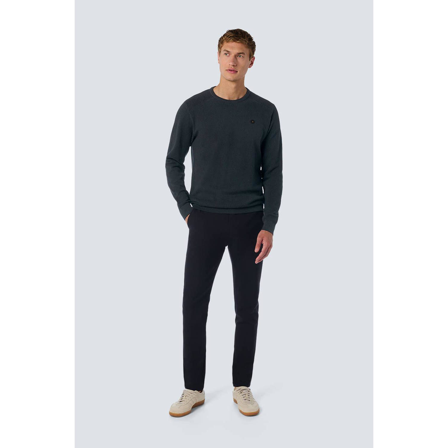 No Excess pullover donkerblauw