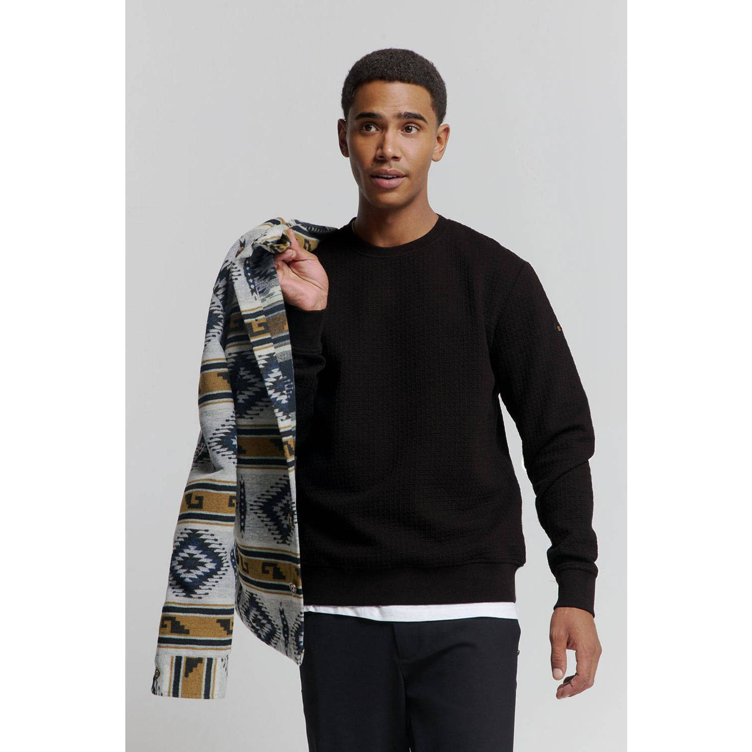 No Excess sweater zwart