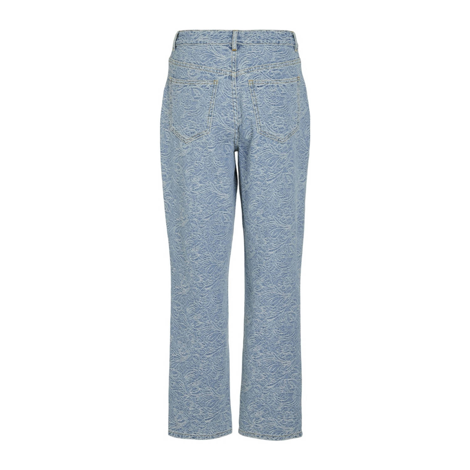 VILA straight leg jeans VICHRIS light blue denim