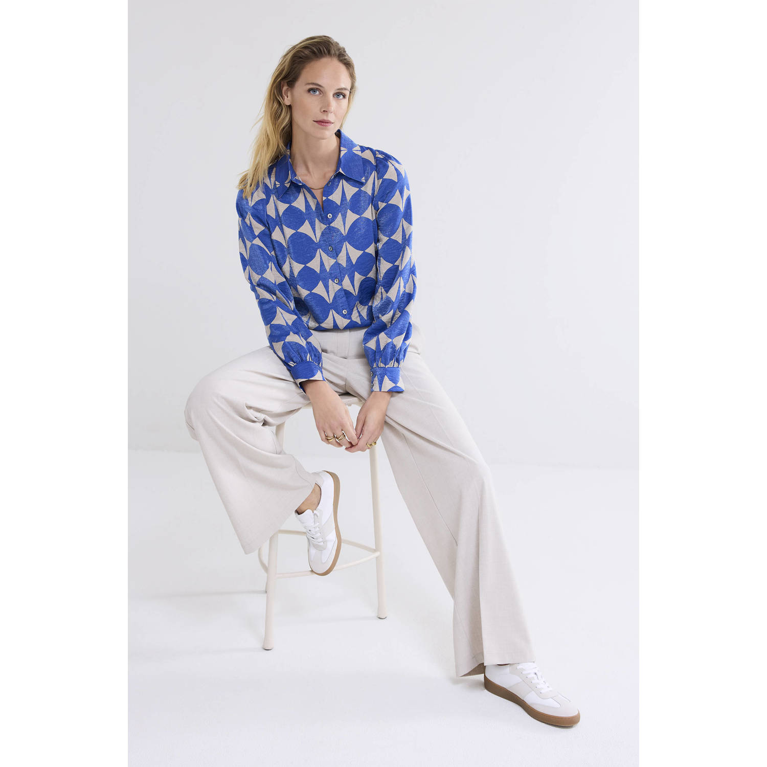 Summum blouse blauw
