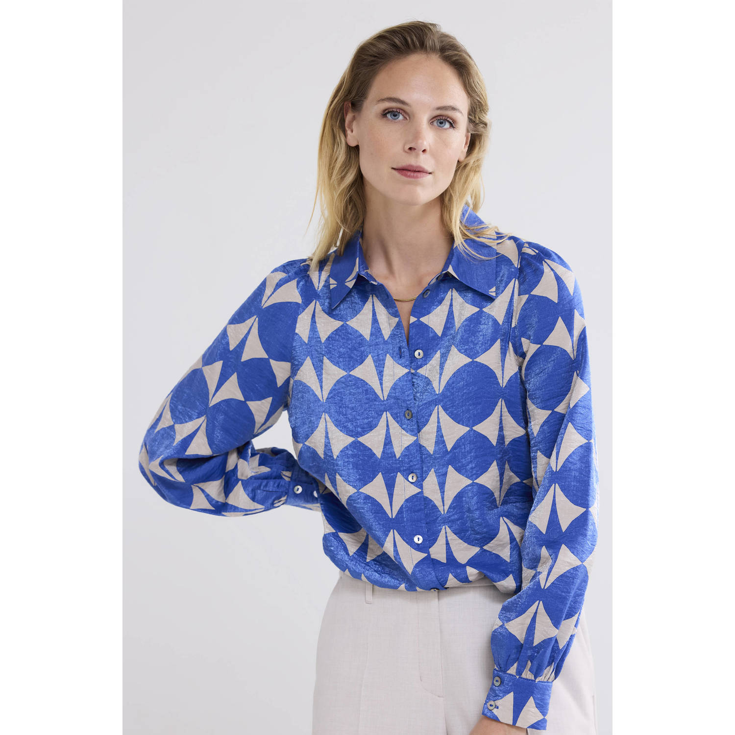 Summum blouse blauw