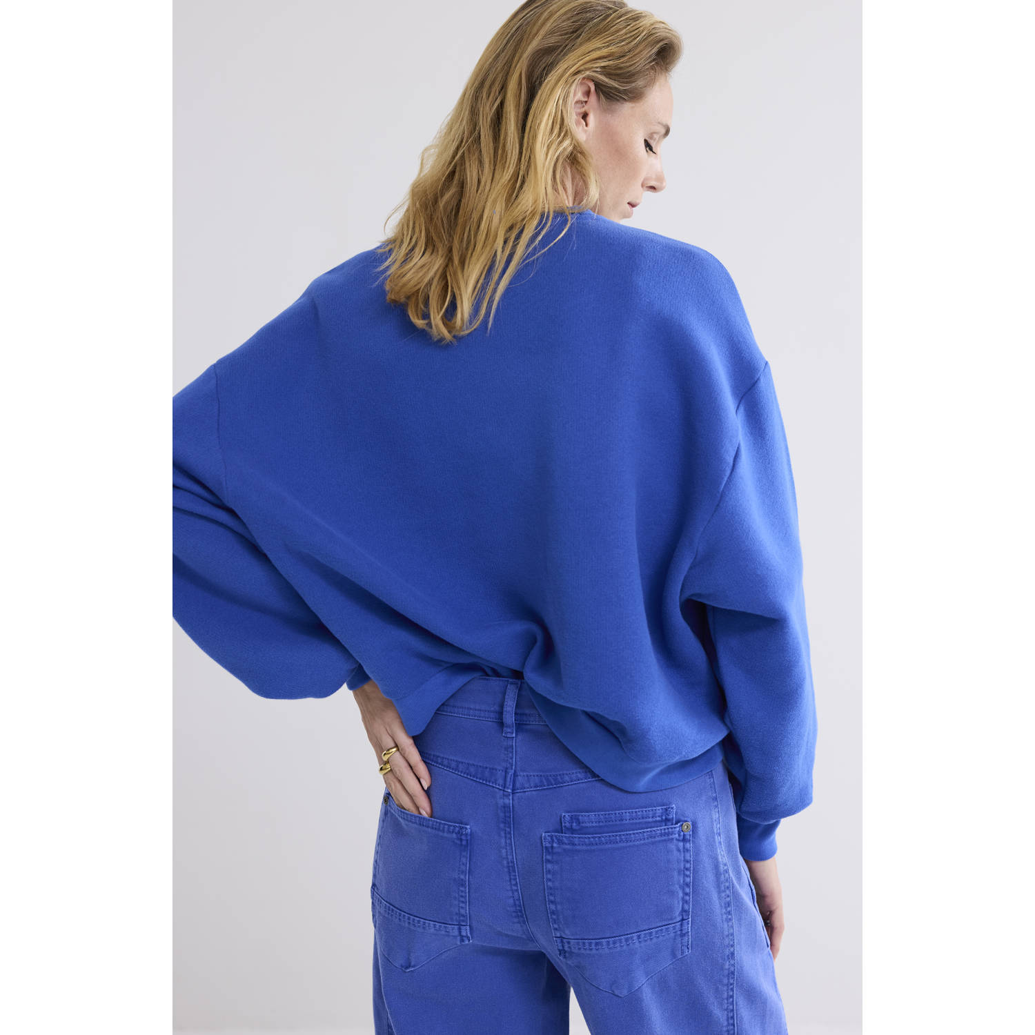 Summum sweater blauw