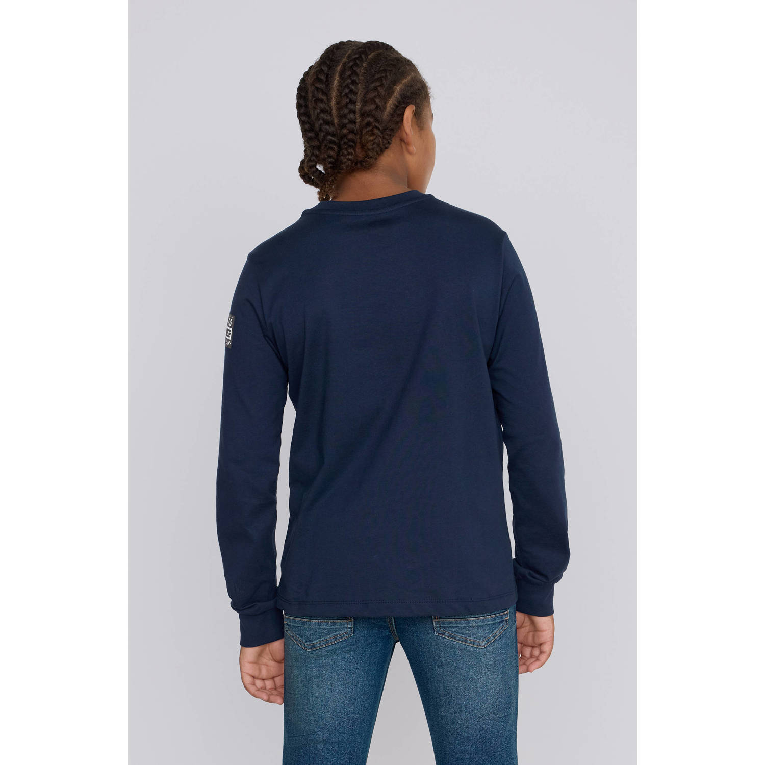 Coolcat Longsleeve T-shirt Theo met Motor Boy Print