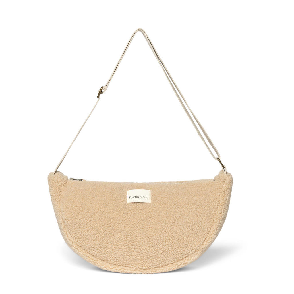 Studio Noos crossbody tas Teddy Maxi ecru