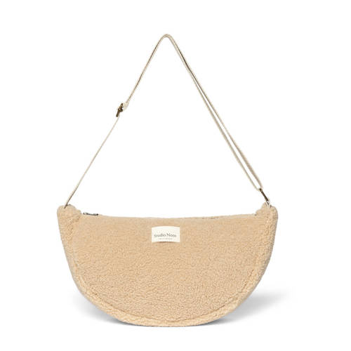 Studio Noos crossbody tas Teddy Maxi ecru afbeelding