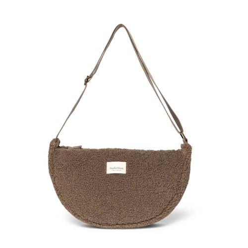 Studio Noos crossbody tas Teddy Maxi bruin afbeelding
