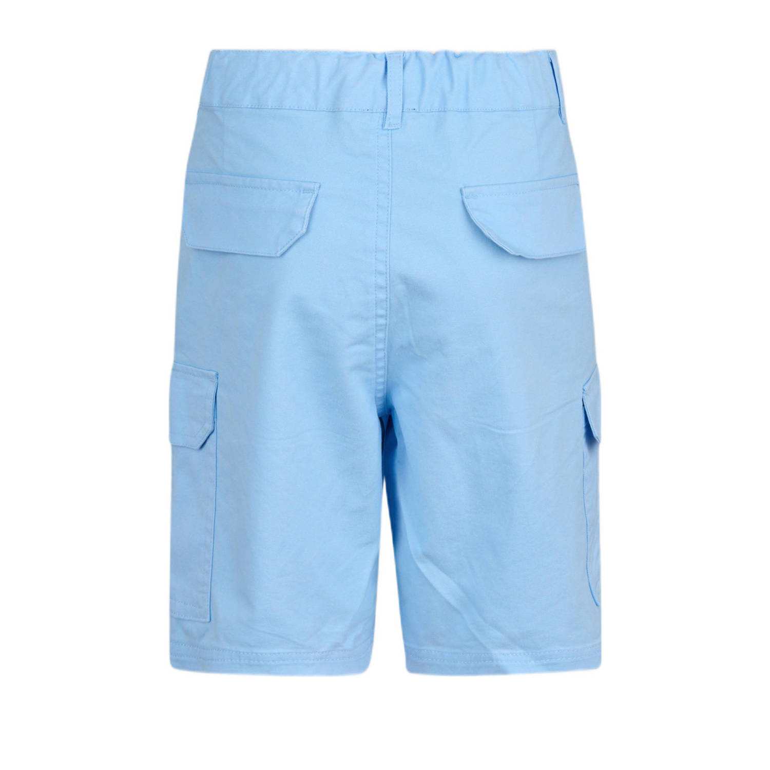 Shoeby regular fit cargo short lichtblauw