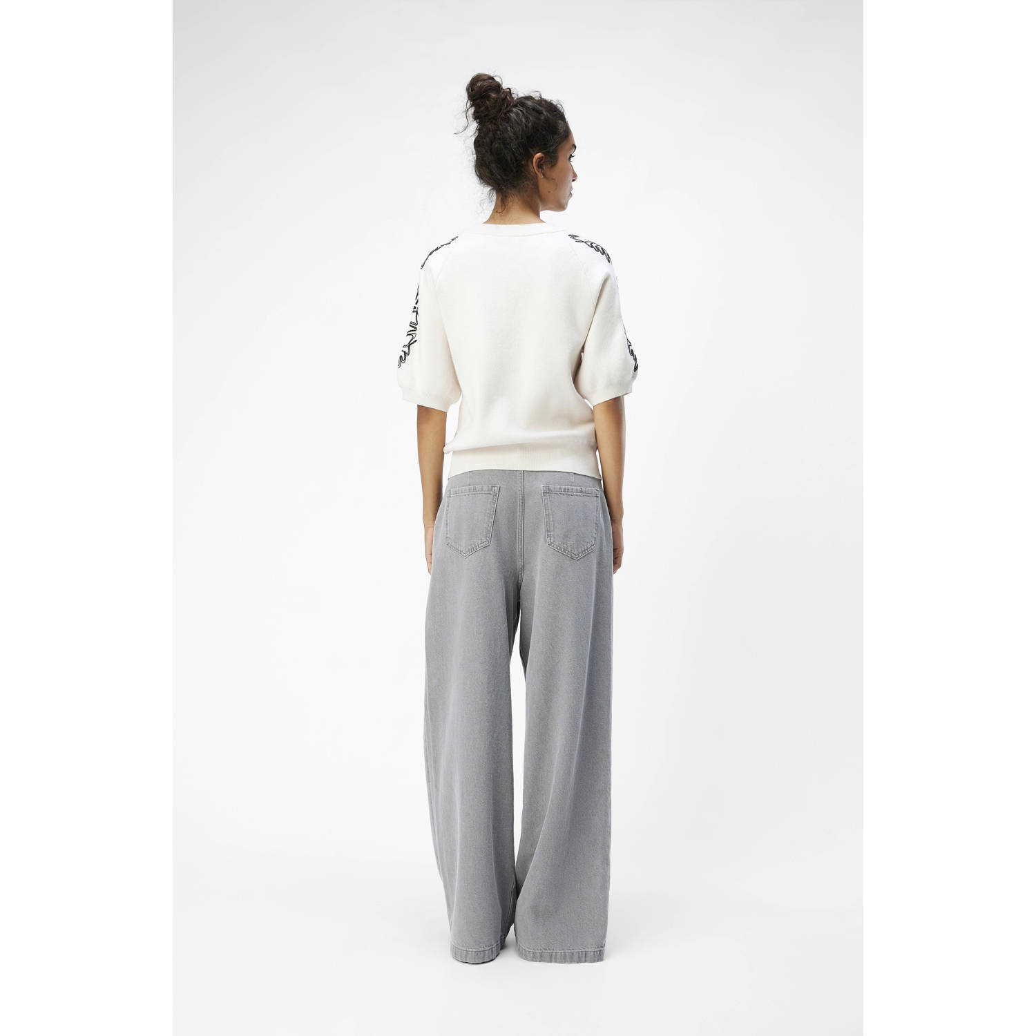 OBJECT knitted top OBJRASHIA wit