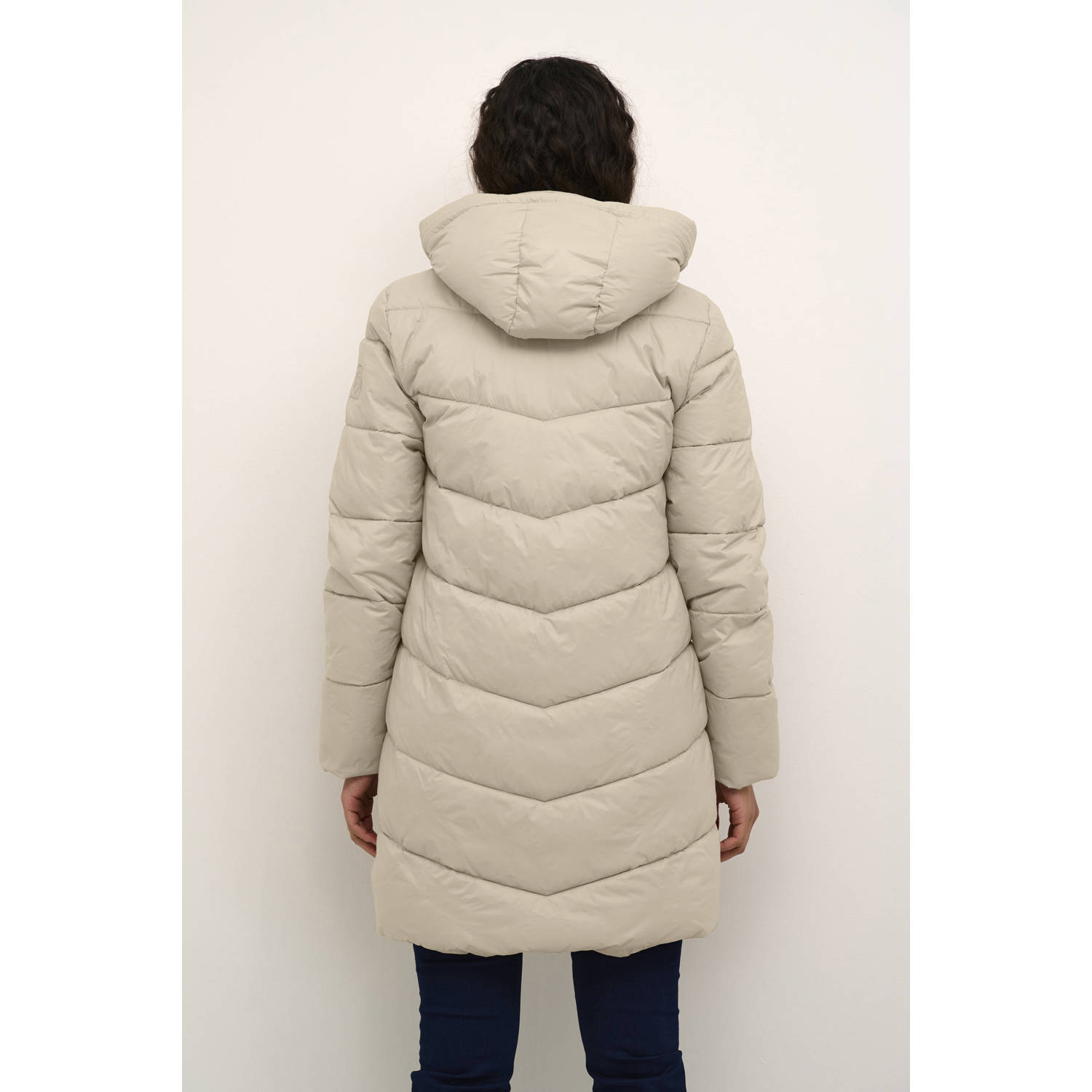 Kaffe jas beige