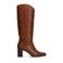 Manfield leren laarzen cognac