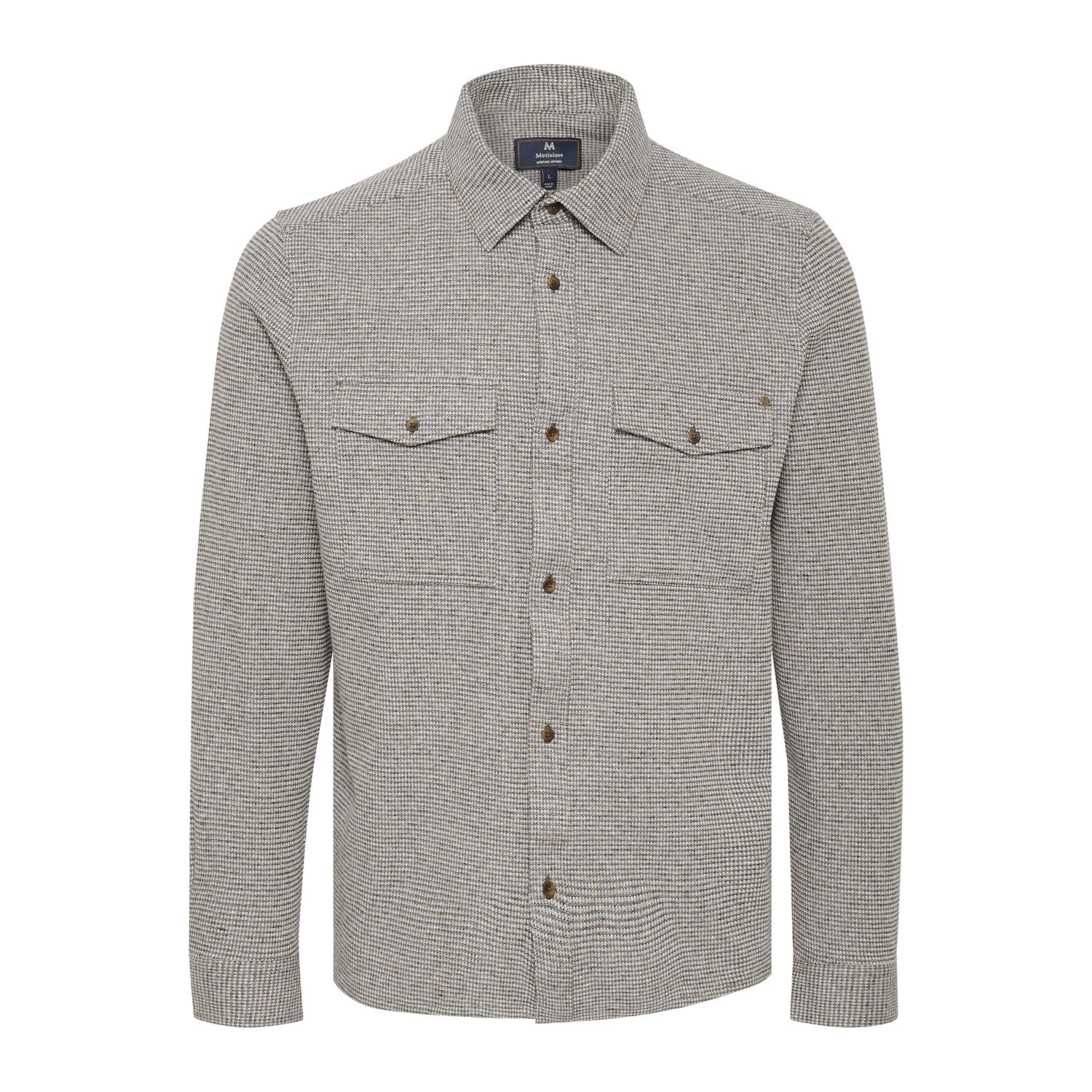 Matinique geruit overshirt MAglibbon Morel