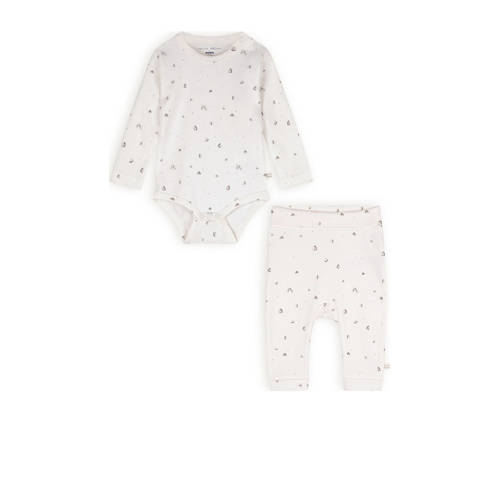 Petite Maison romper + broek Stormy wit afbeelding