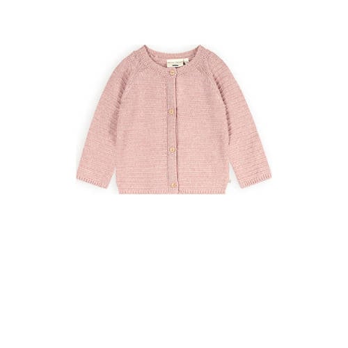 Petite Maison baby gebreid vest Kiki roze afbeelding