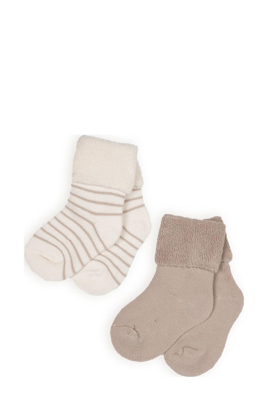 Petite Maison sokken Rocks - beige/offwhite (set van 2)