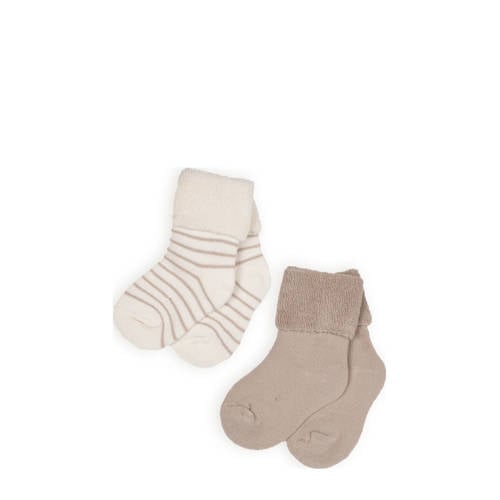 Petite Maison sokken Rocks - set van 2 beige/offwhite afbeelding