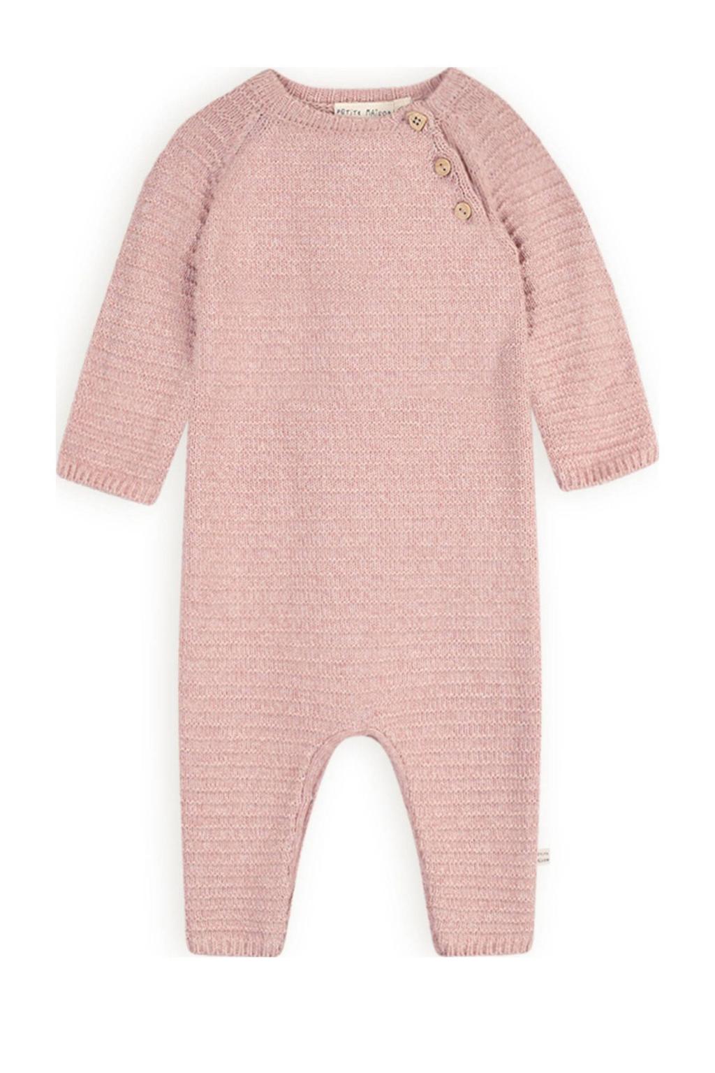 Petite Maison baby gebreide boxpak Senne roze