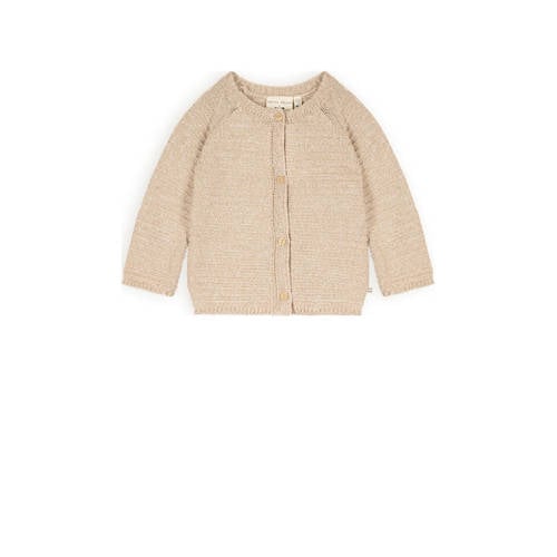 Petite Maison vest beige grof gebreid afbeelding