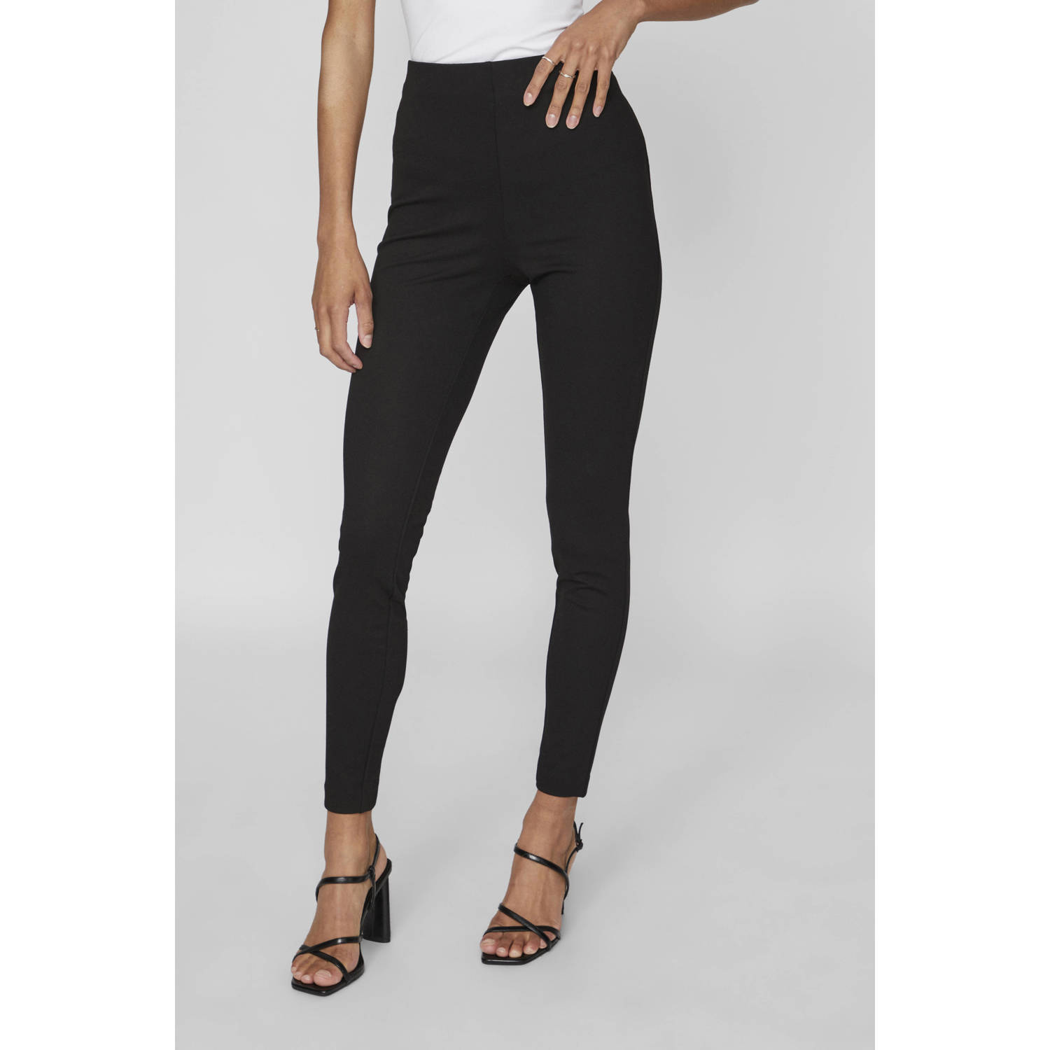 VILA super skinny legging VIBILLIE zwart