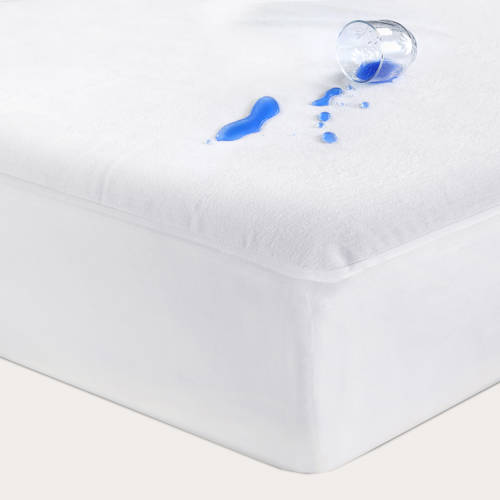 NOUS Kids katoenen molton pu waterafstotend hoeslaken wit (150x70 cm) afbeelding