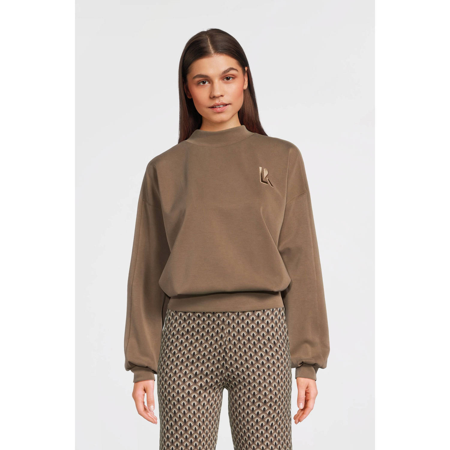 LOOXS 10sixteen sweater lichtbruin