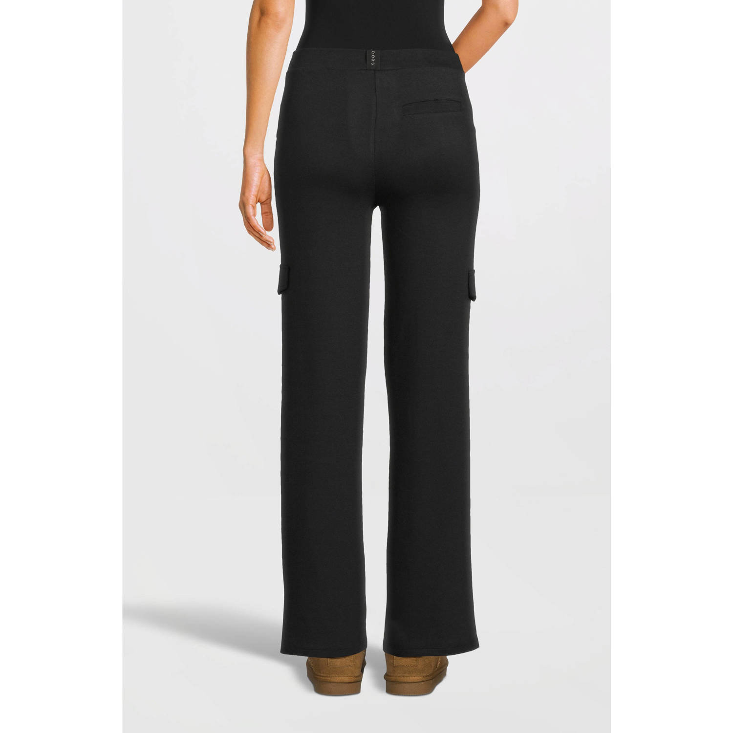 LOOXS 10sixteen loose fit cargobroek antraciet