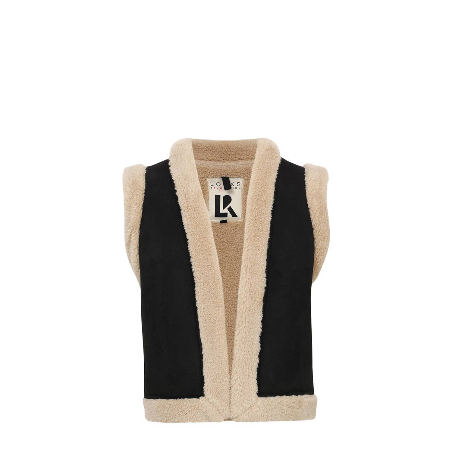 LOOXS 10sixteen gilet zwart beige