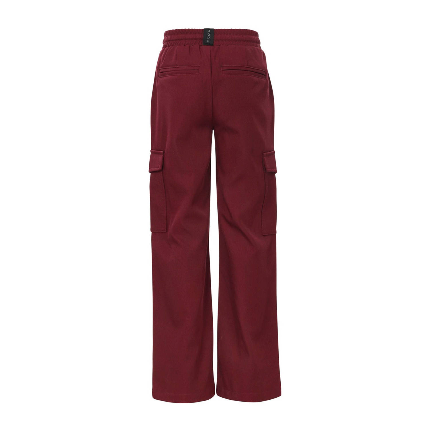 LOOXS 10sixteen loose fit cargobroek wijnrood