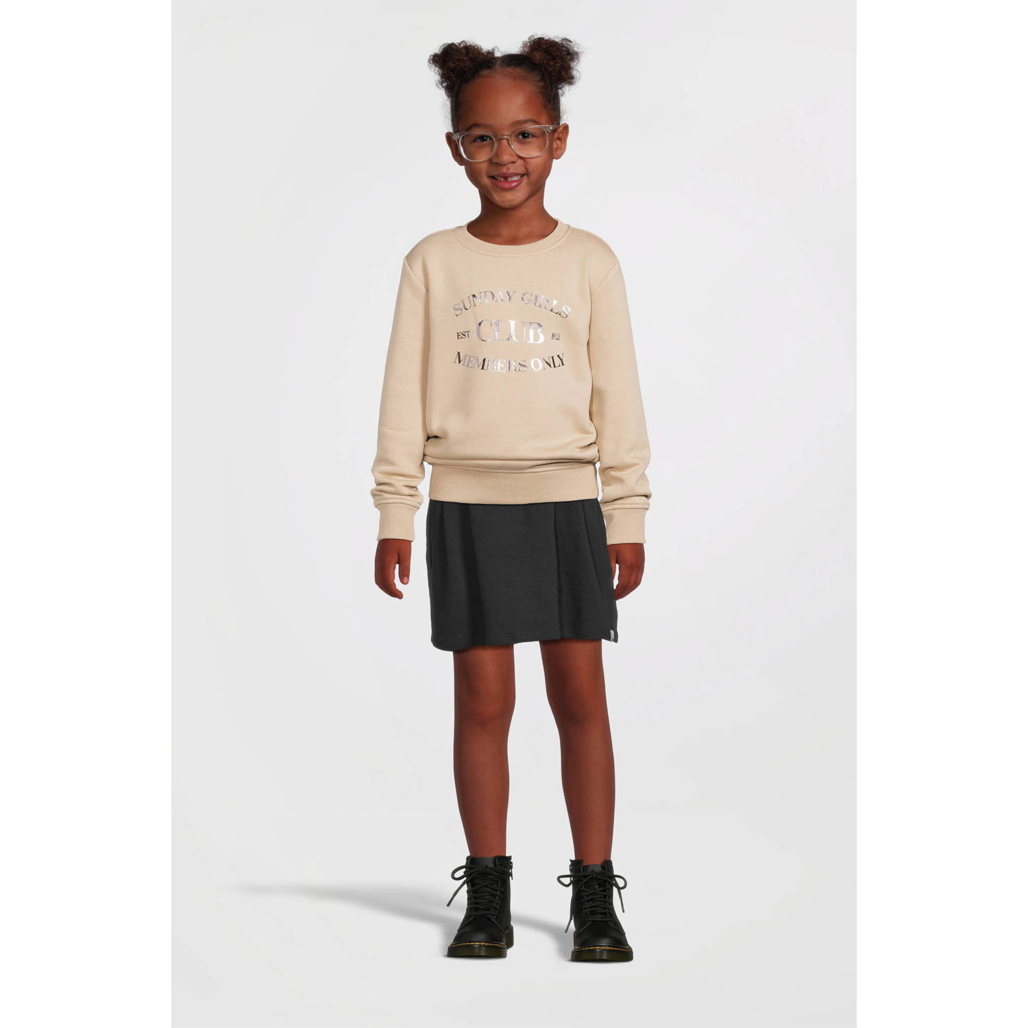 LOOXS little mini rok donkerblauw