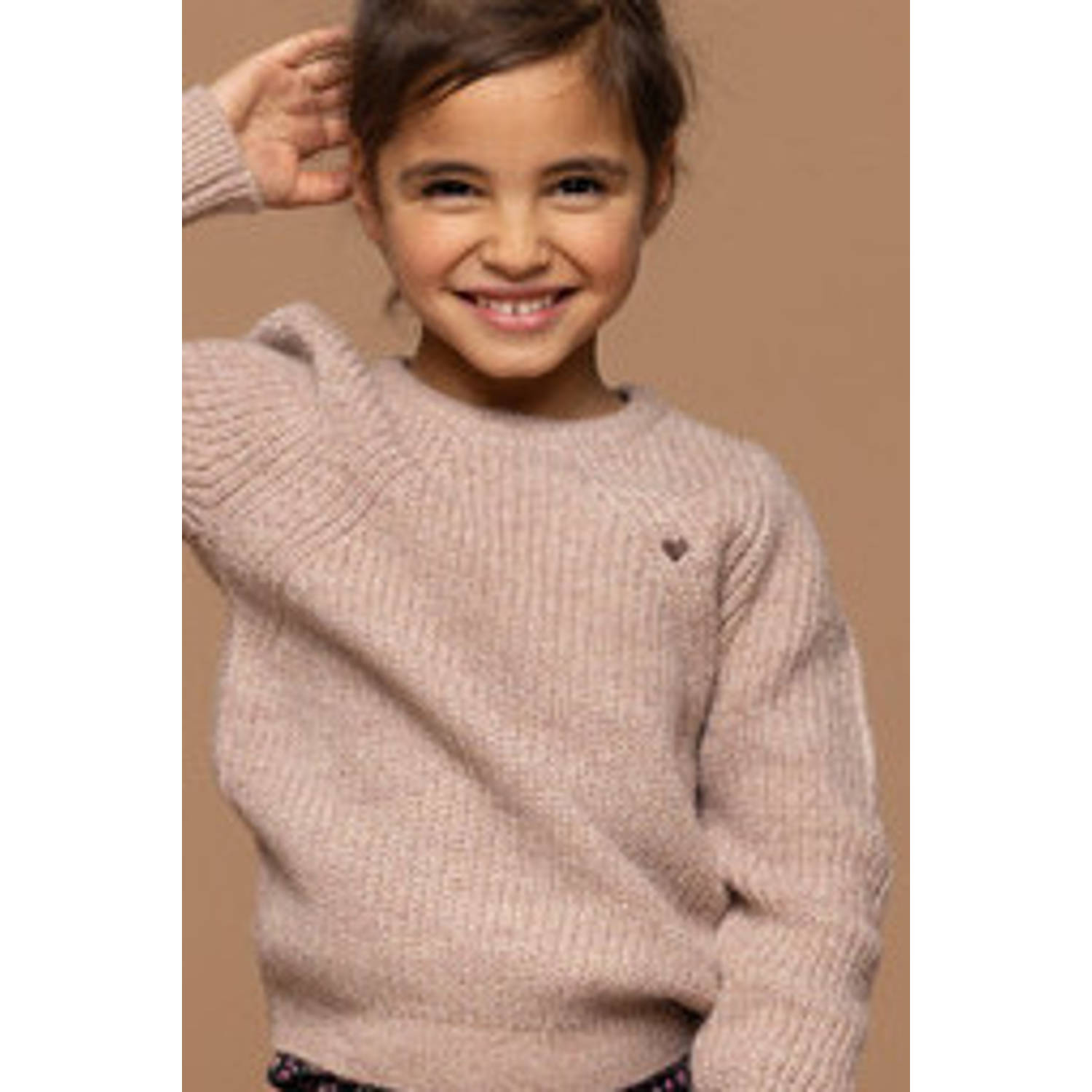 LOOXS Little Meisjes Truien & Vesten 2433-7303 Roze