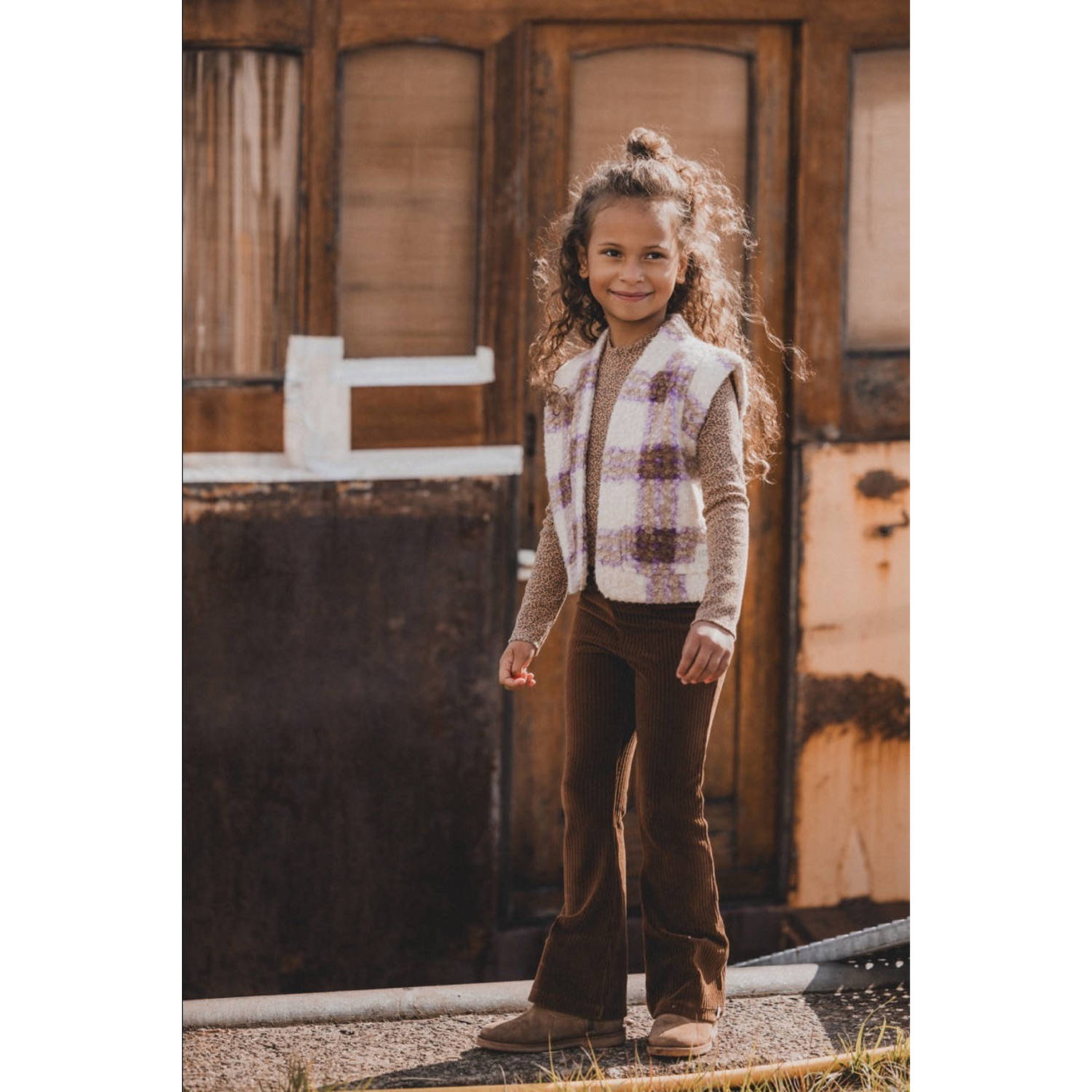 LOOXS little broek bruin