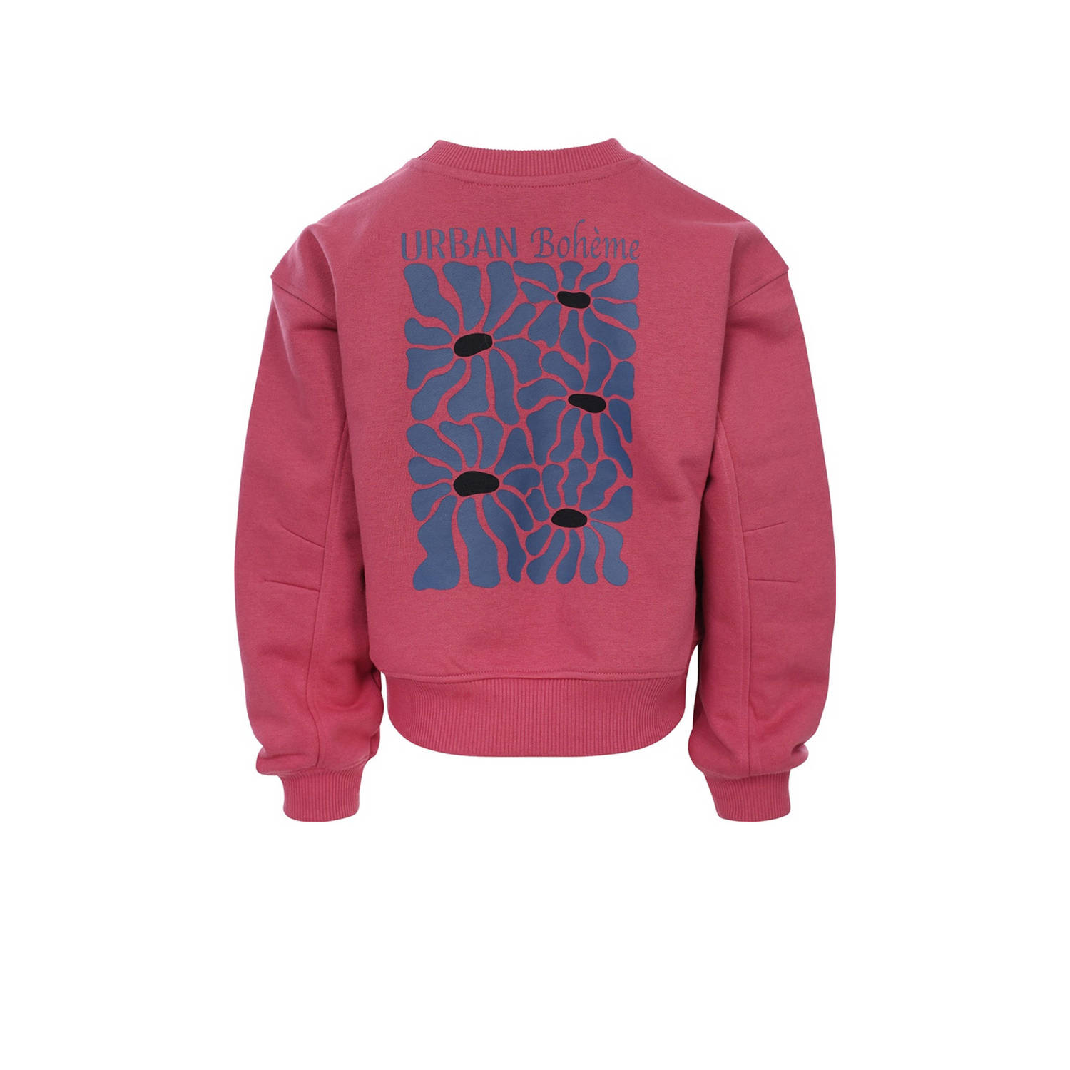 LOOXS 10sixteen sweater met printopdruk roze