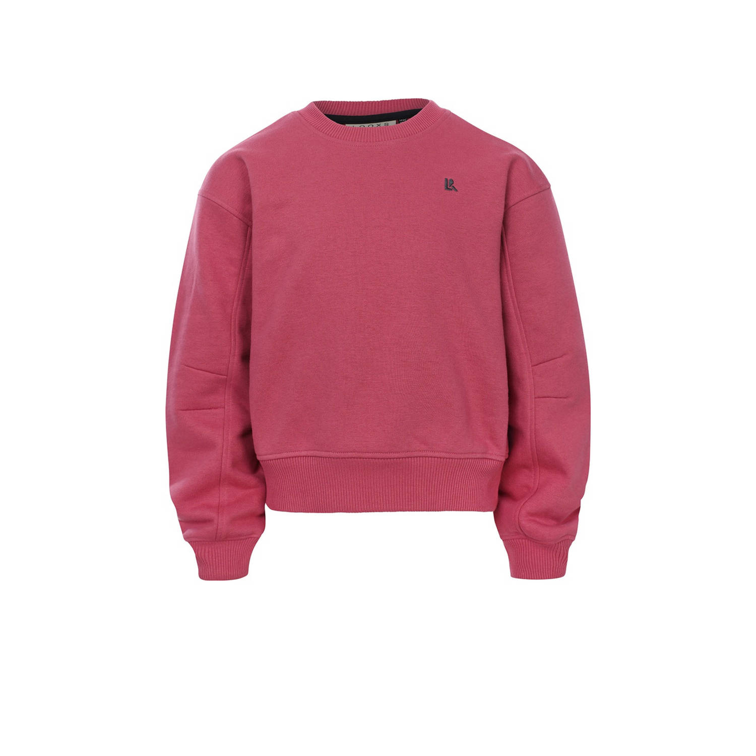 LOOXS 10sixteen sweater met printopdruk roze Printopdruk 128