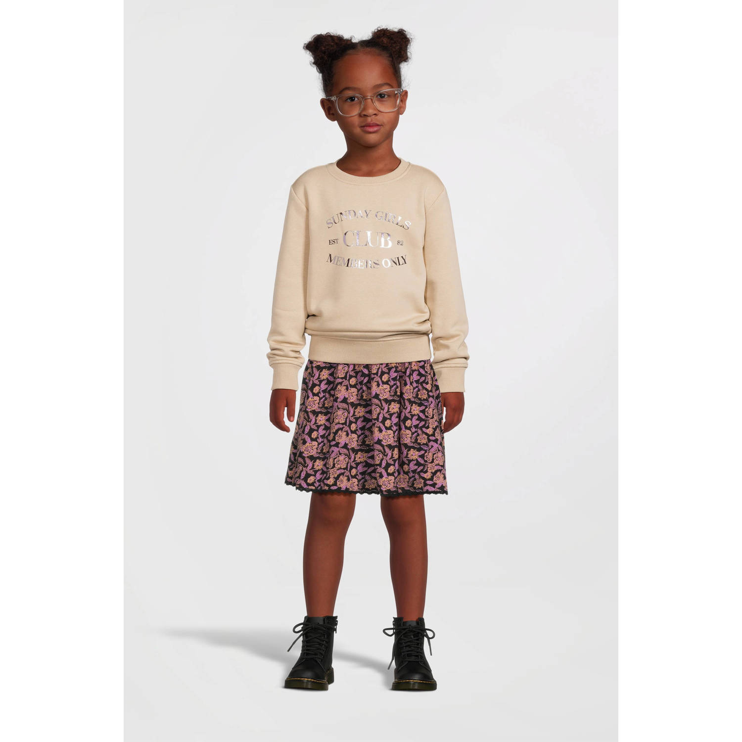 LOOXS little midi rok paars