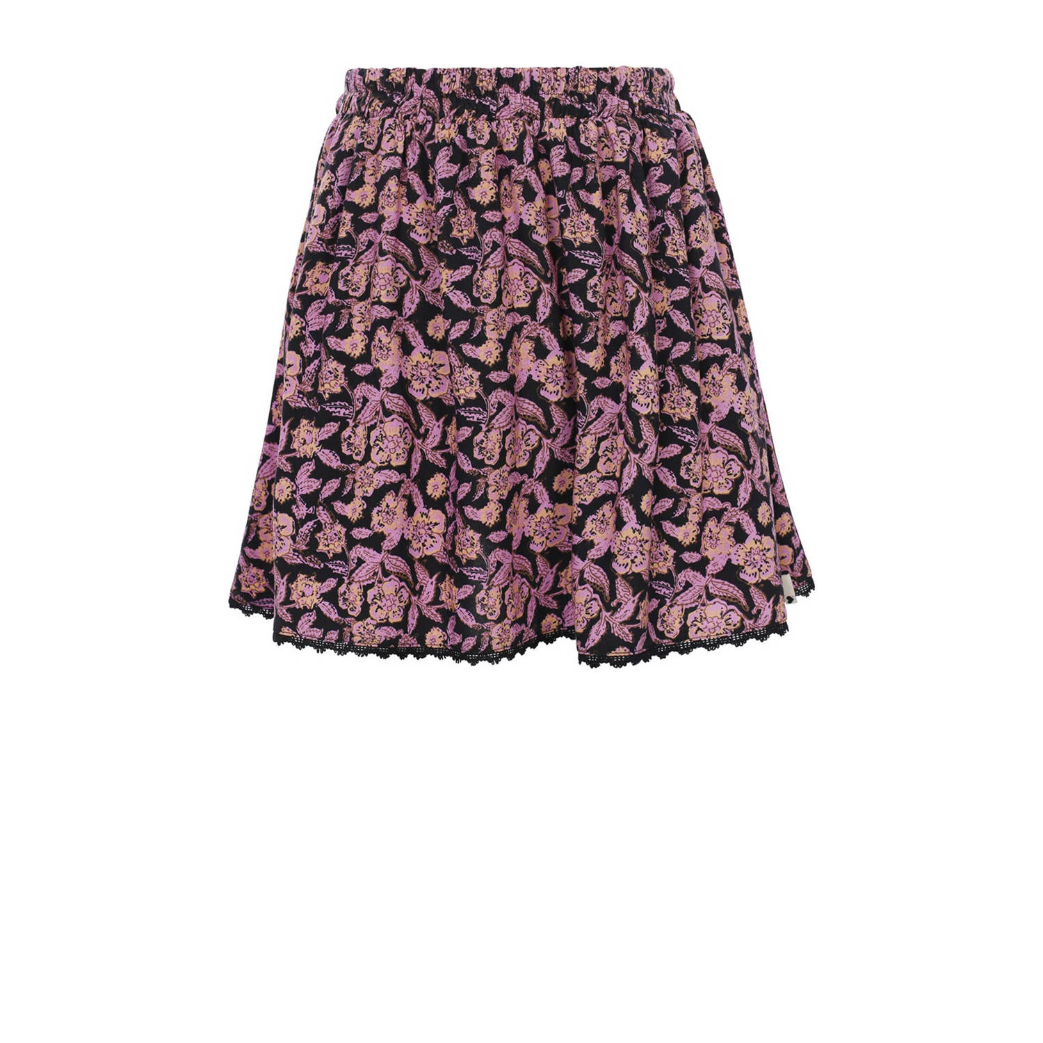 LOOXS little mini rok paars Meisjes Viscose All over print 104