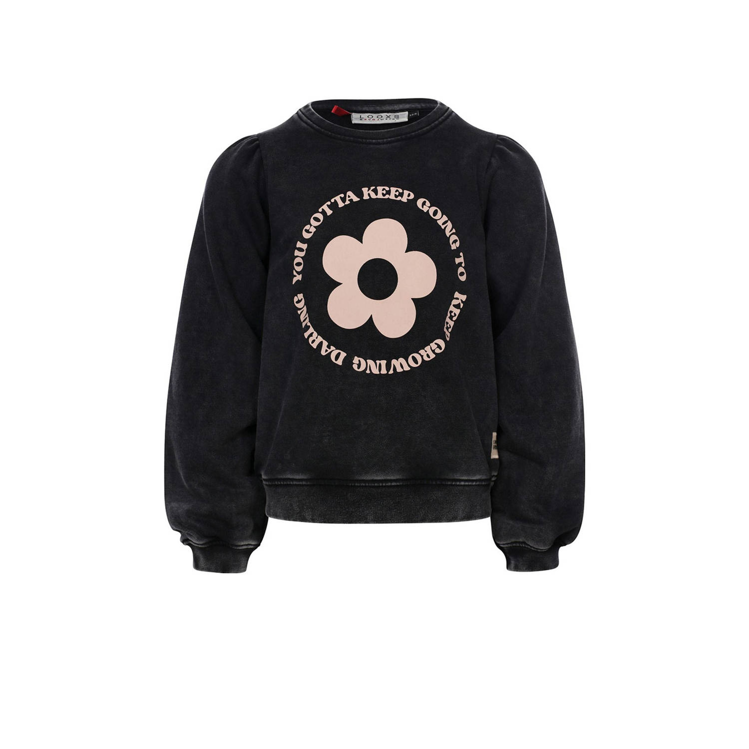 LOOXS Little Meisjes Truien & Vesten 2433-7318 Zwart