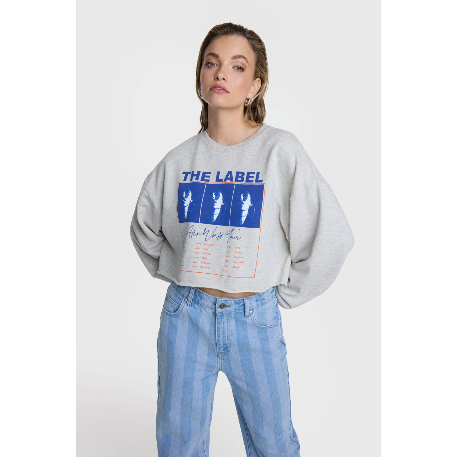 Alix the Label sweater grijs