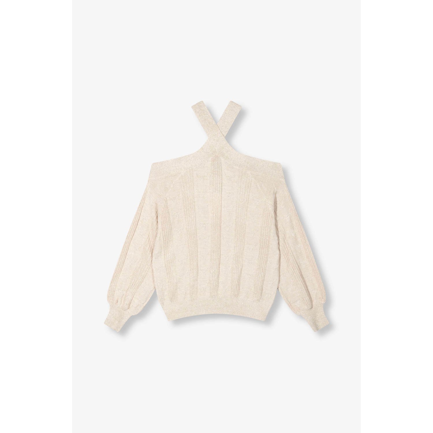 Alix the Label gebreide trui ecru