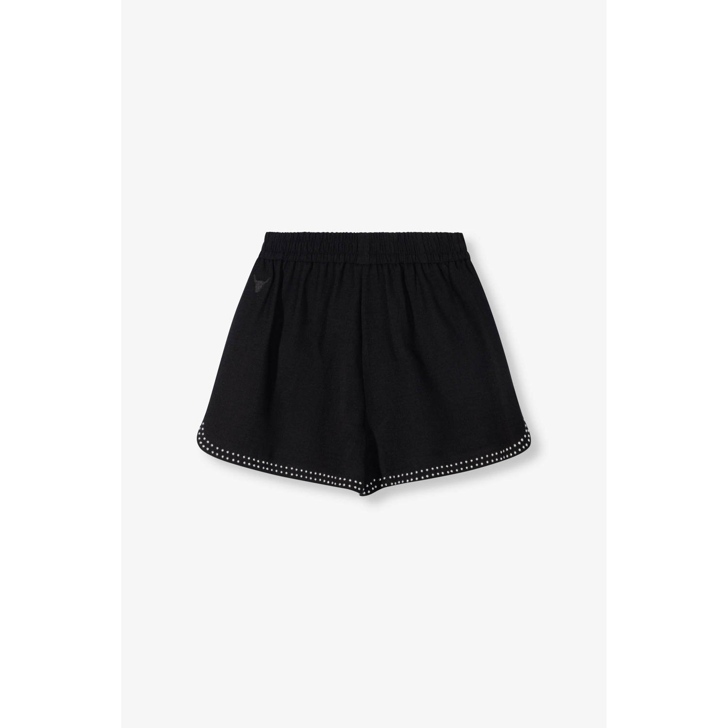 Alix the Label high waist loose fit short zwart