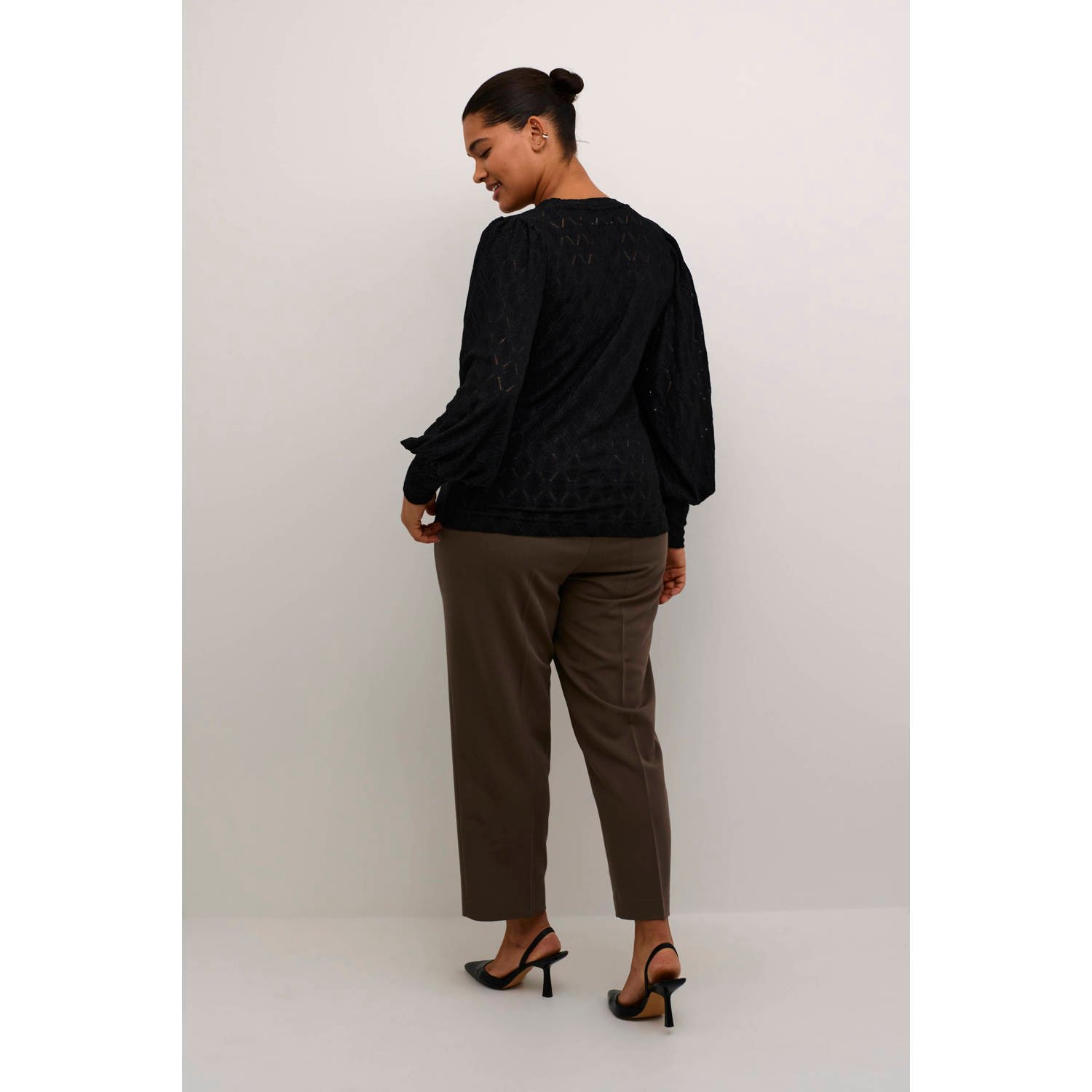 Kaffe Curve top KCtina zwart