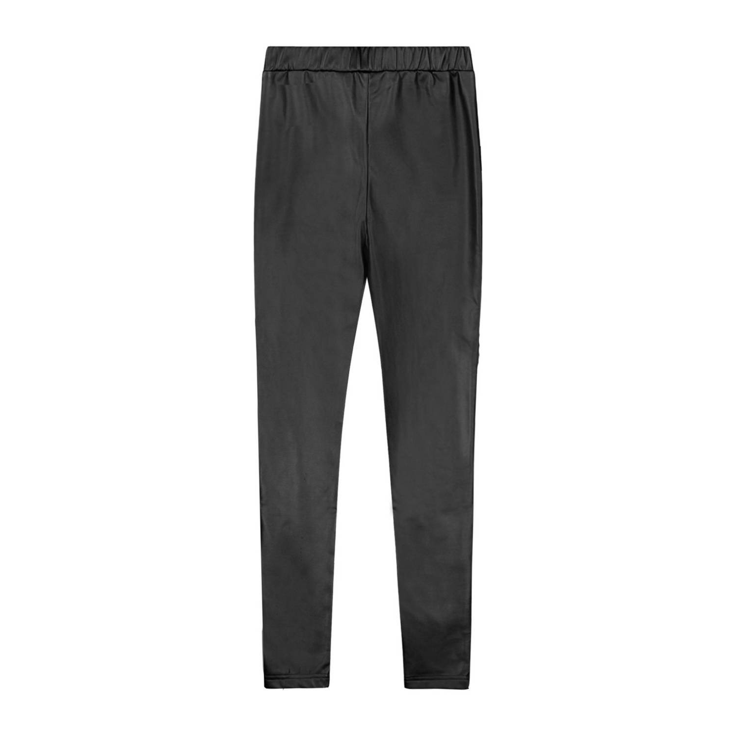 Like Flo Young coated legging Fiona zwart