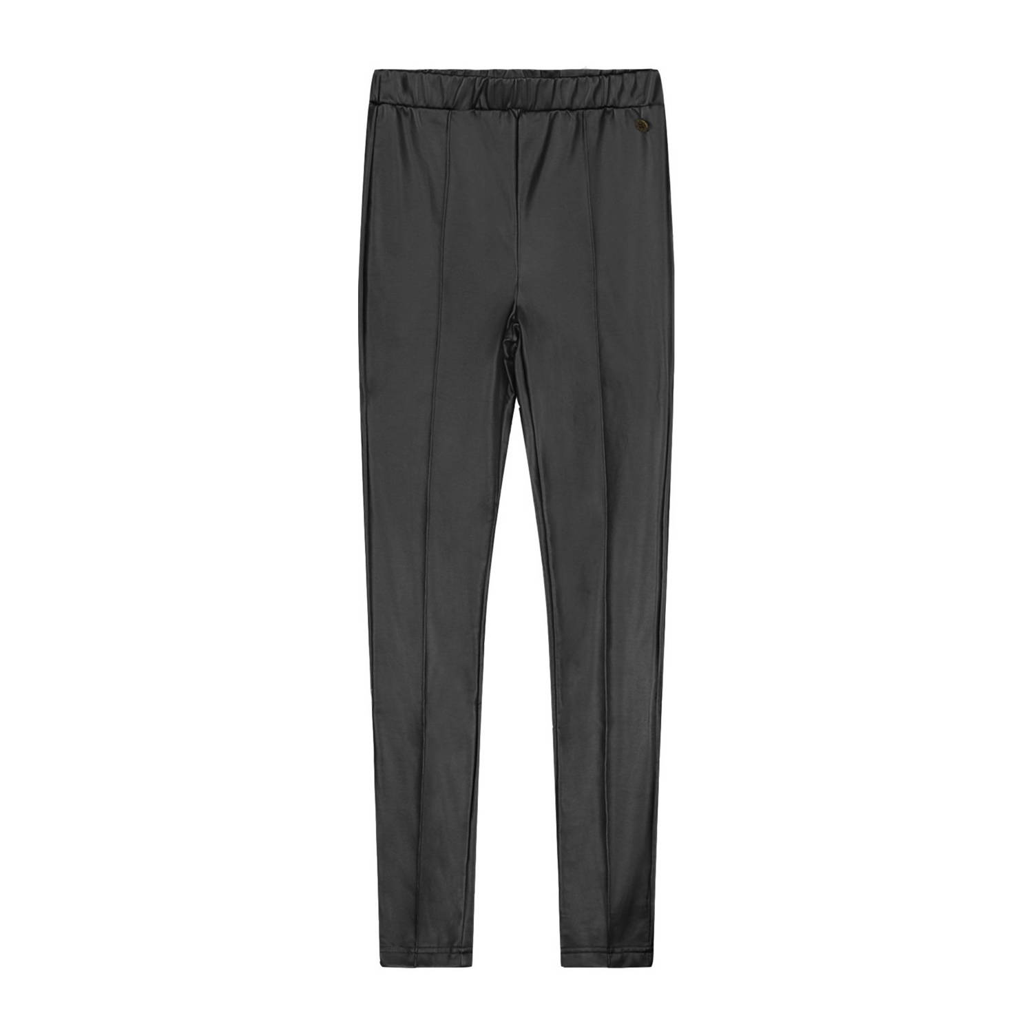 Like Flo Young coated legging Fiona zwart
