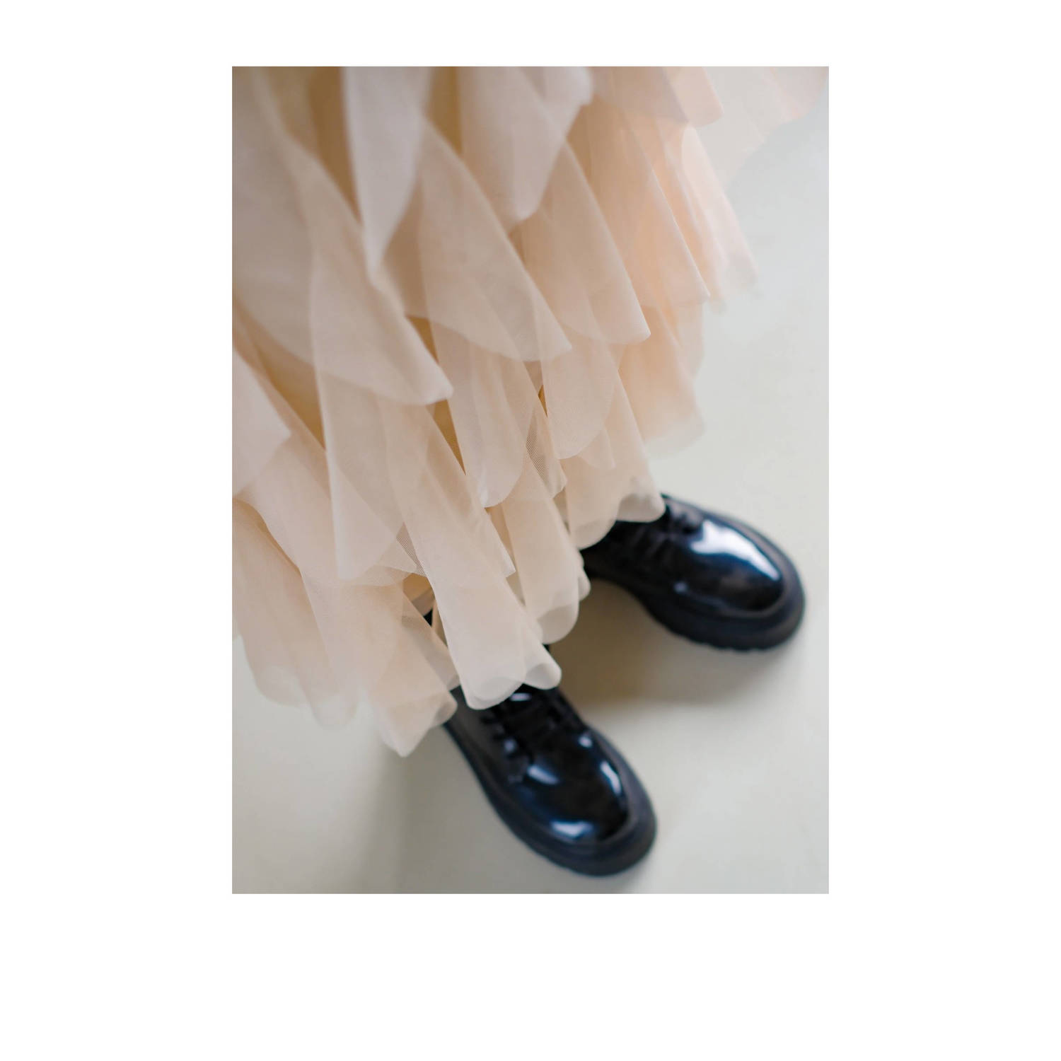 Like Flo Young midi rok ecru