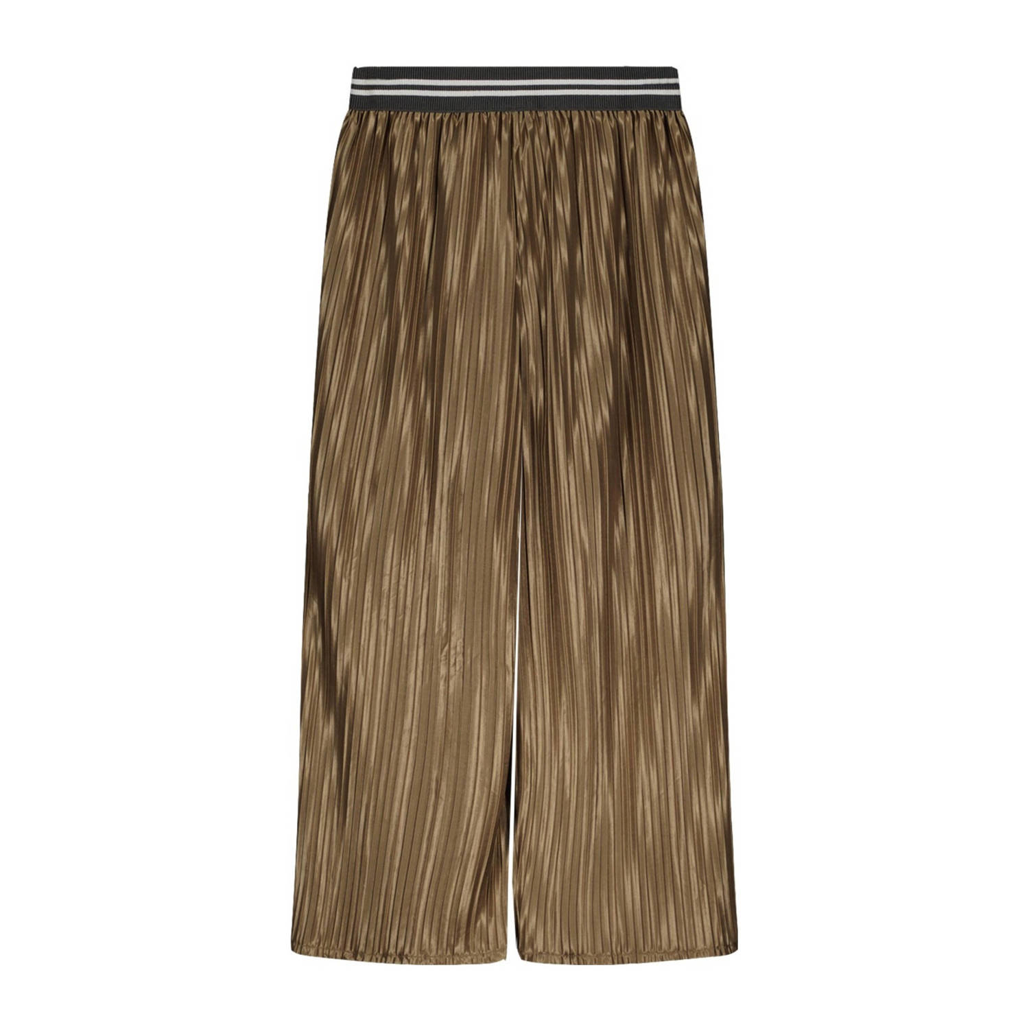Like Flo Young loose fit broek Fenni koffiebruin