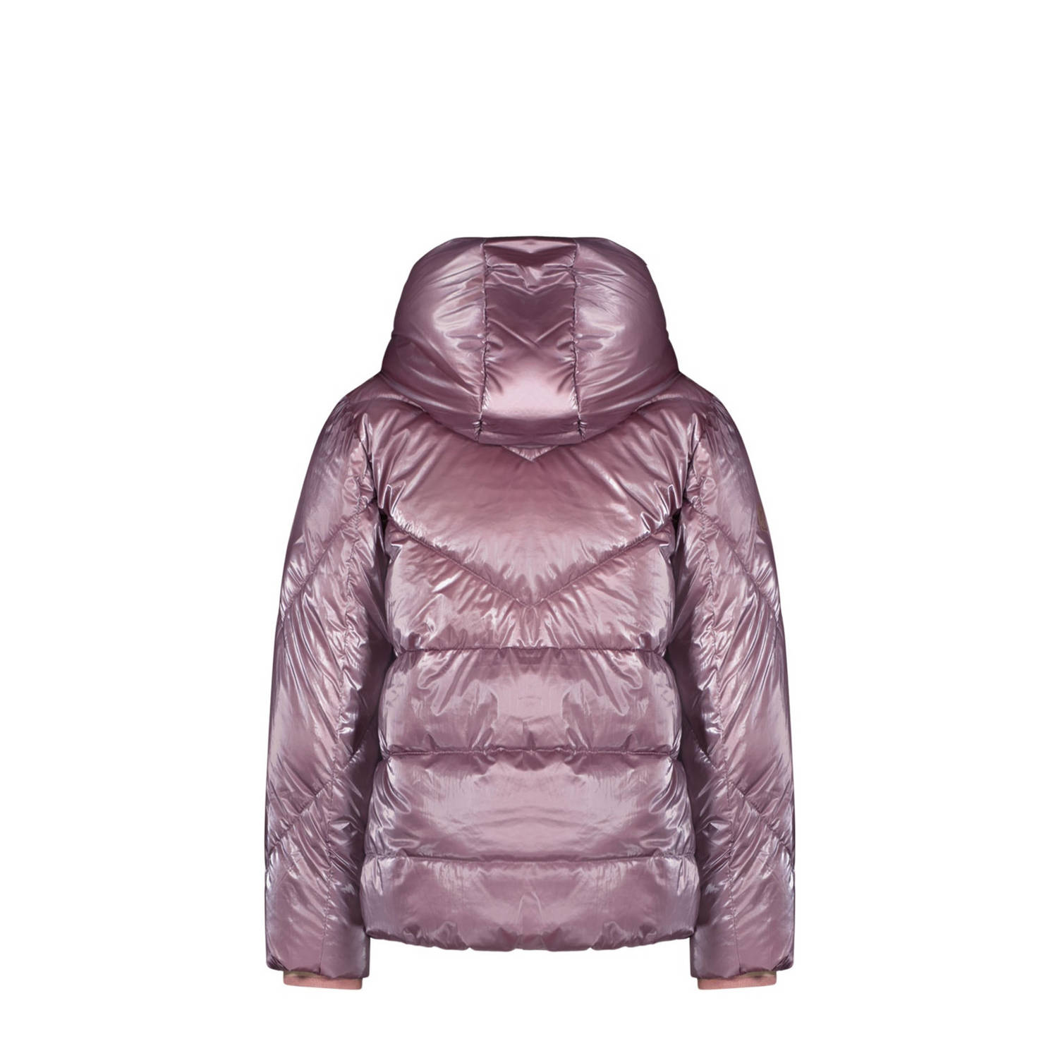 Like Flo quilted gewatteerde winterjas Ashley metallic warm roze