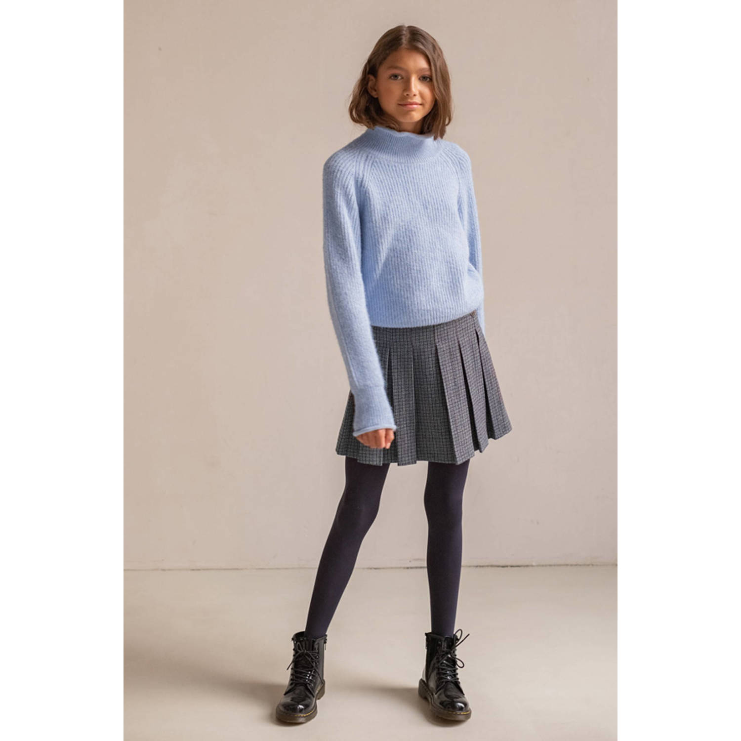 Like Flo Young a-lijn rok donkerblauw