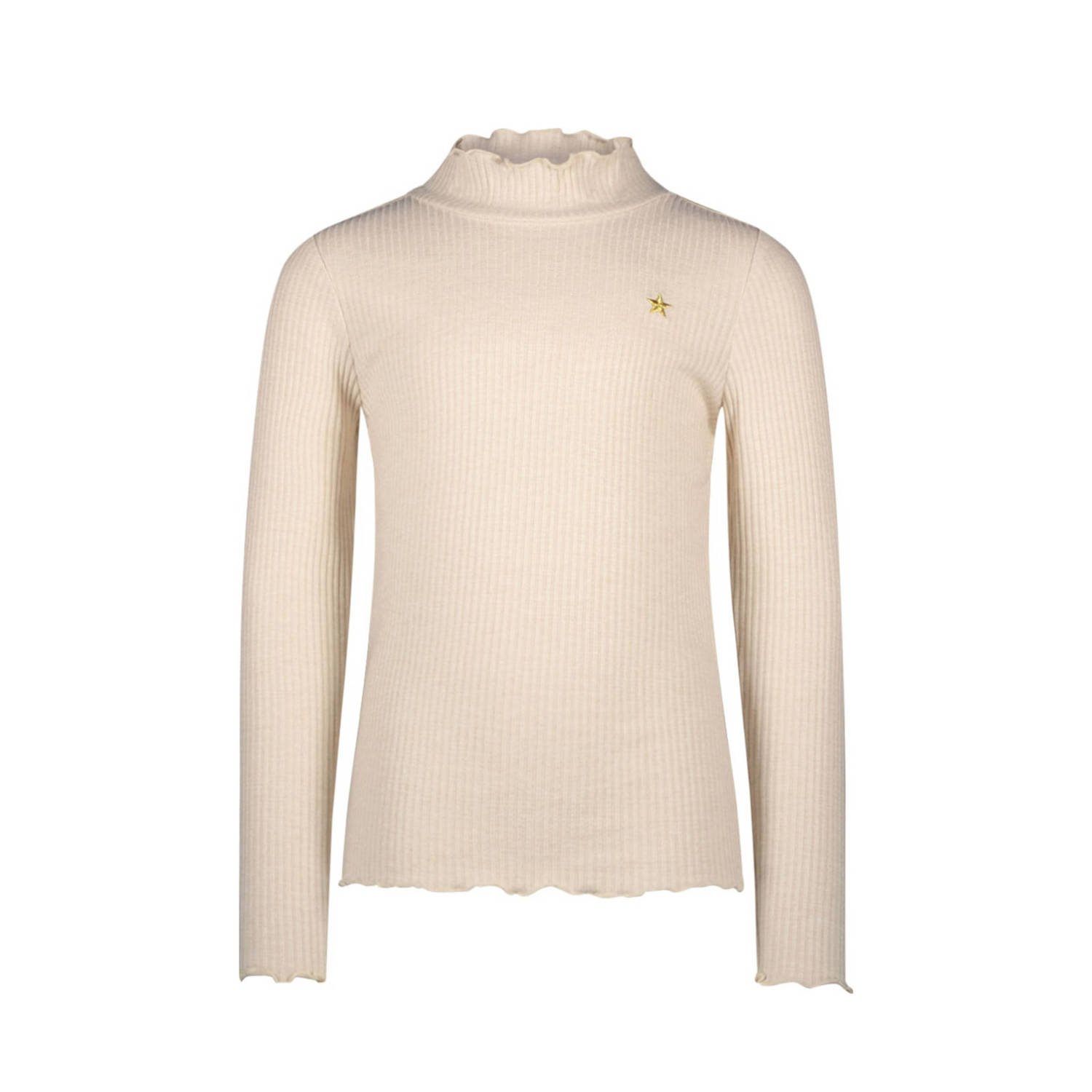 LIKE FLO Meisjes Tops & T-shirts Eef Rib Col Beige