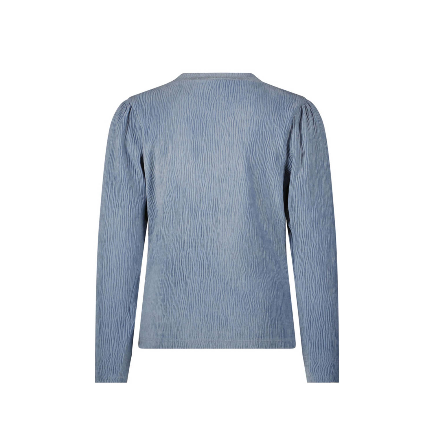 Like Flo top Esmay met all over print lichtblauw